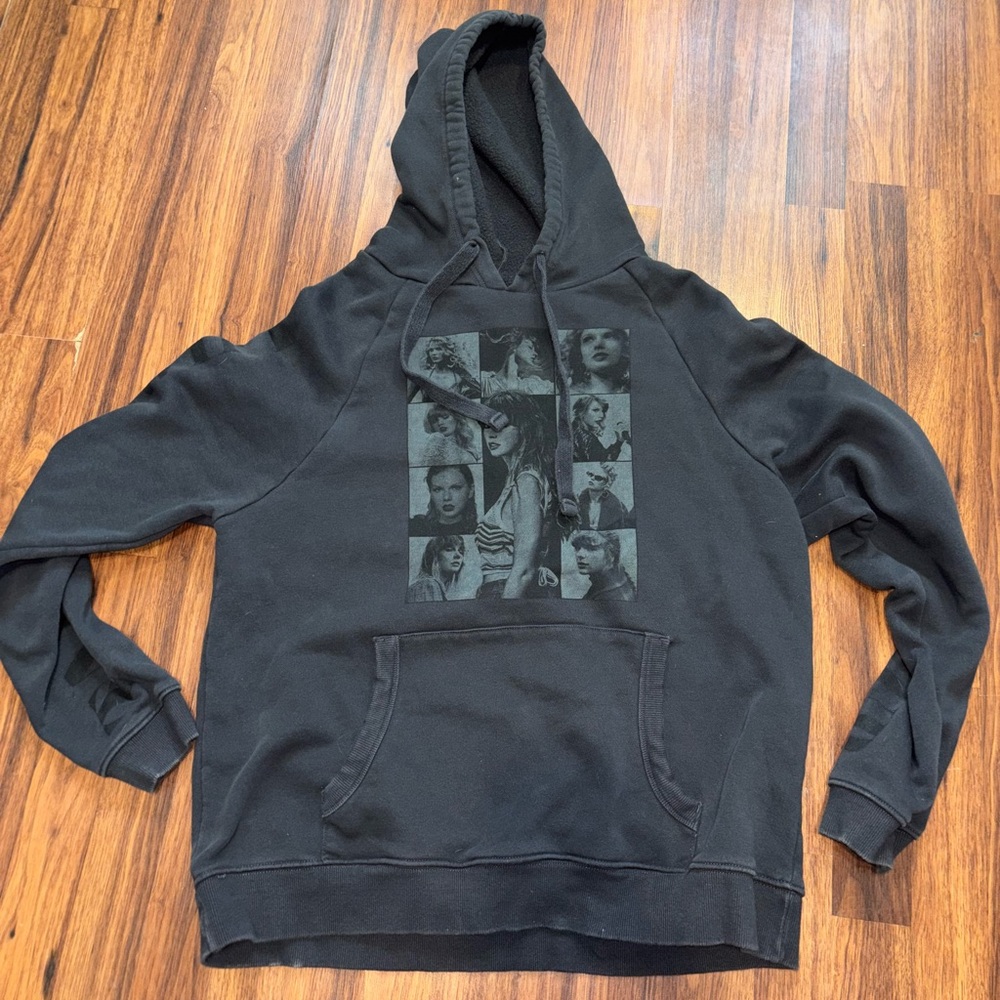 Taylor Swift Black Graphic Sweater
